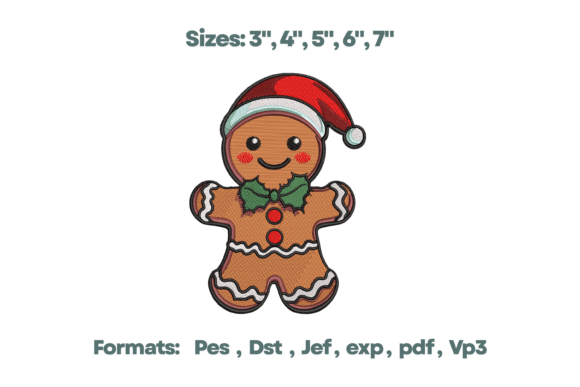 Gingerbread Santa Embroidery: A Designer’s Review