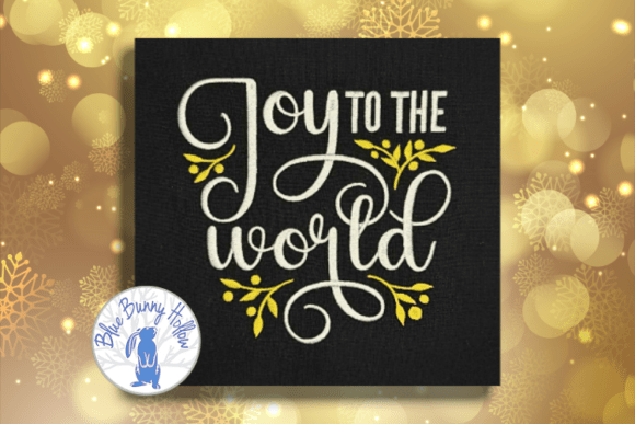 Joy to the World Embroidery Design Review