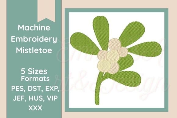 Mistletoe Machine Embroidery Design Review