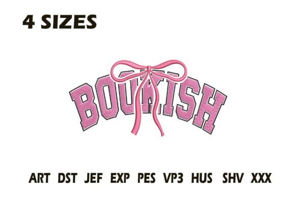 Review: Bookish Bow Coquette Embroidery Design