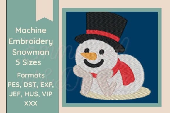 Review: Dreaming Snowman Machine Embroidery Design