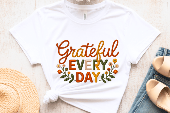 Review: Grateful Every Day Embroidery PNG for Real Projects