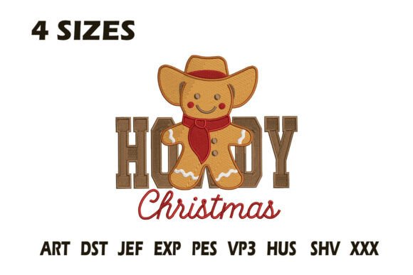 Review: Howdy Christmas Embroidery Design for Merch