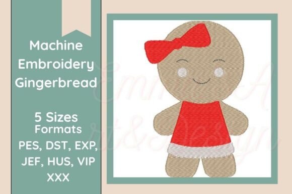 Reviewing Gingerbread Girl Machine Embroidery for Holiday Sales