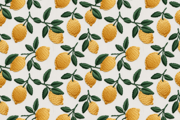 Reviewing Lemon Embroidery Seamless Pattern for Craft Fairs