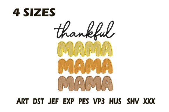 Reviewing Thankful Mama Fall Embroidery Design