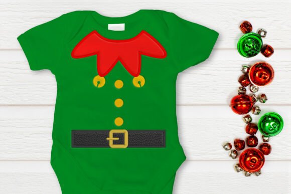 Reviewing the Elf Outfit Applique for Holiday Sales