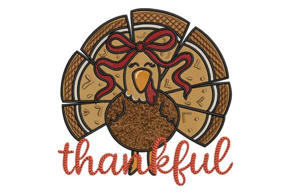 Reviewing the Thankful Turkey Embroidery Design